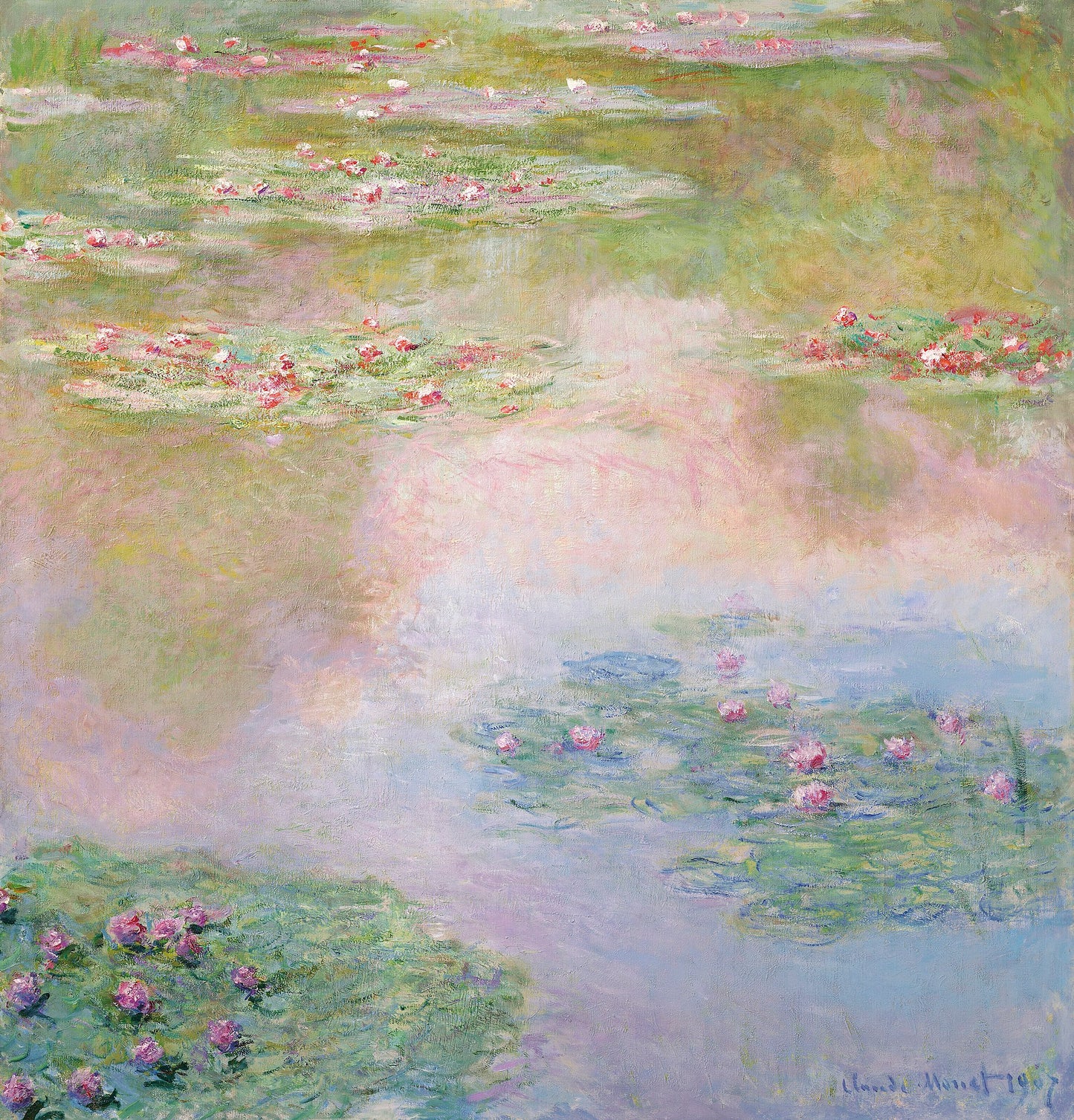 🌸 Seerosen (1907) – Claude Monet (W 1698)