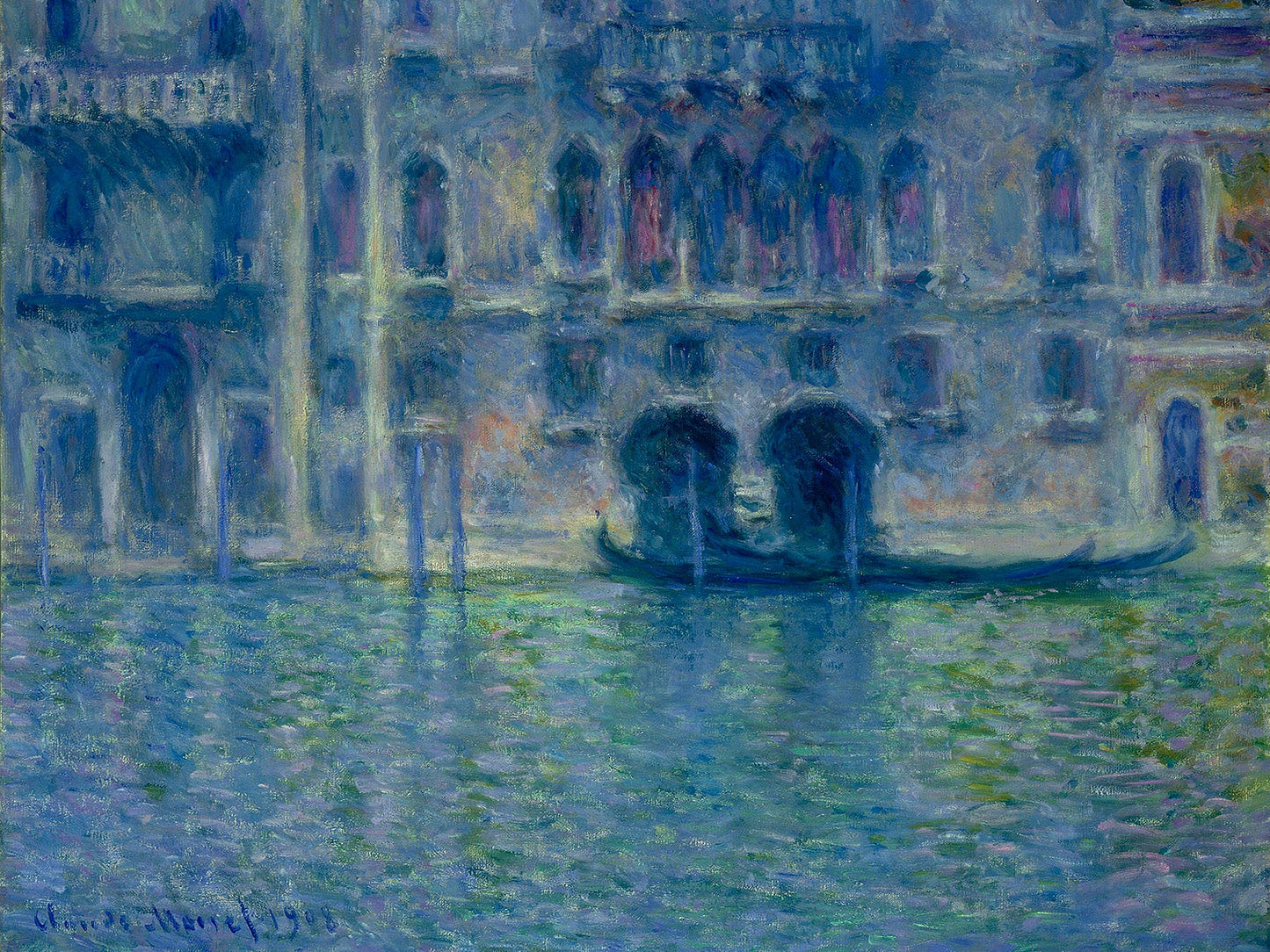 « Palazzo da Mula » – Claude Monet (1908)