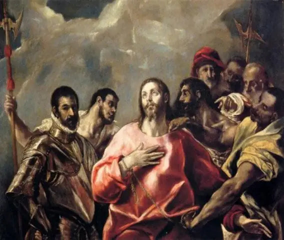 Jesus entkleidet seiner Kleider - El Greco