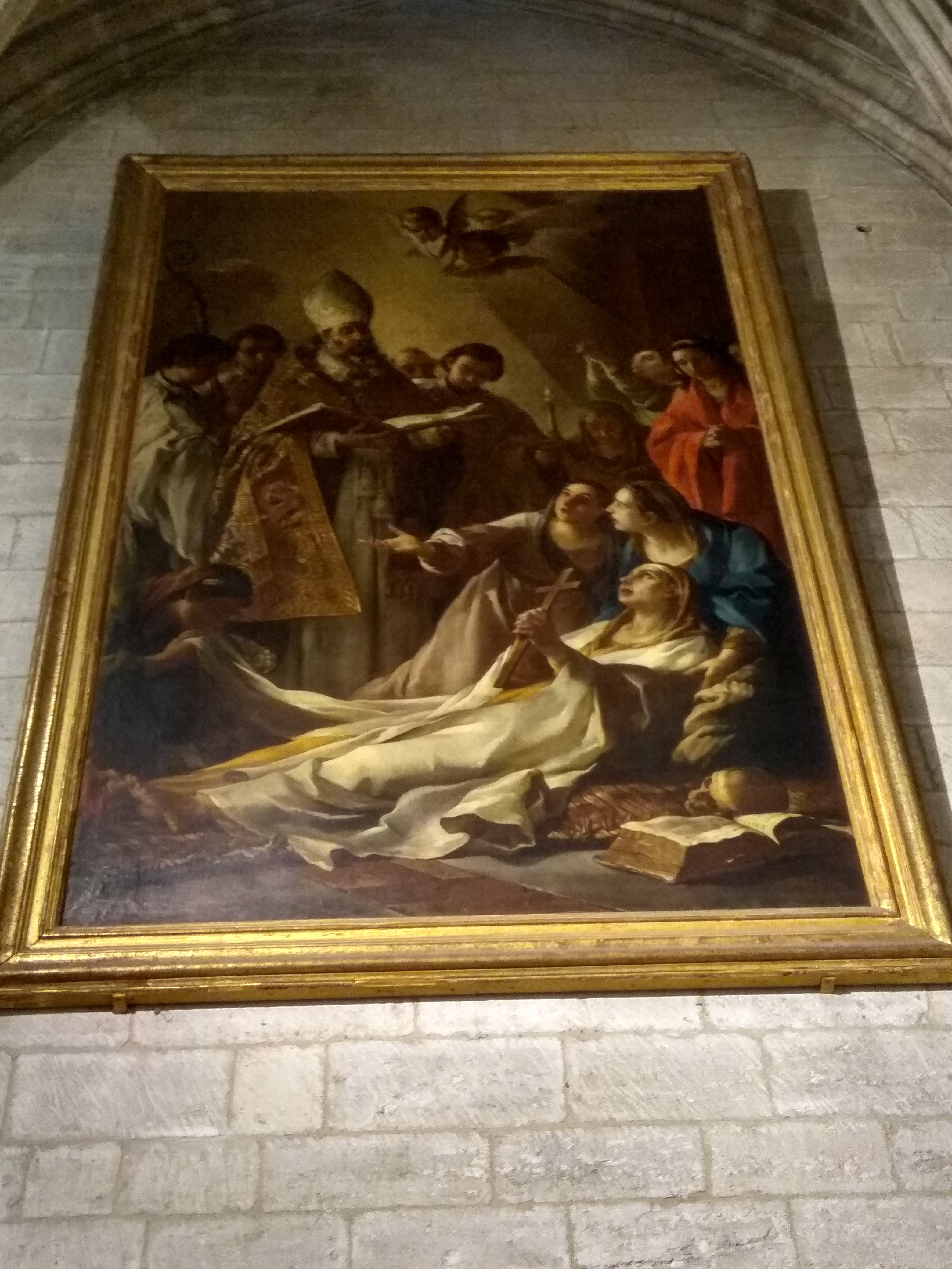 l'Agonie de sainte Marthe - Joseph-Marie Vien