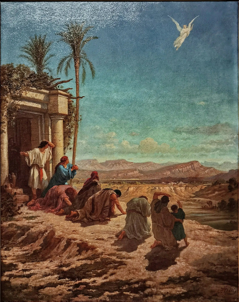 Der Engel von Tobie - Gustave Doré