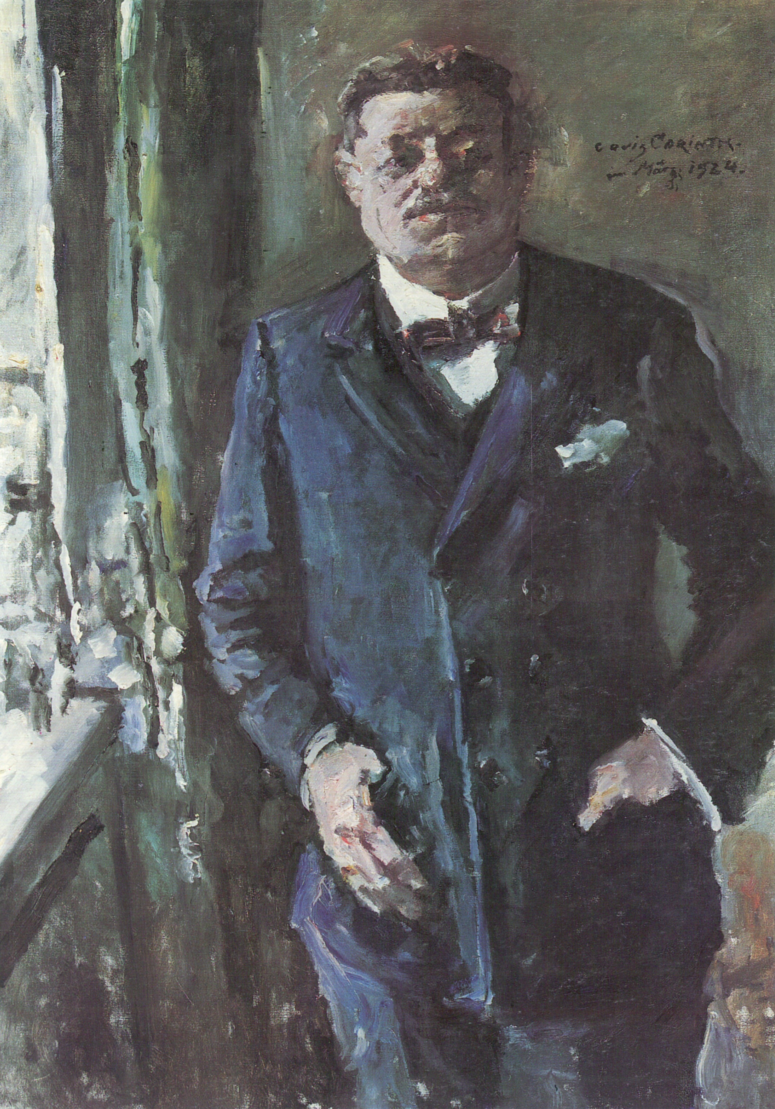 Portrait du Président du Reich Friedrich Ebert - Lovis Corinth