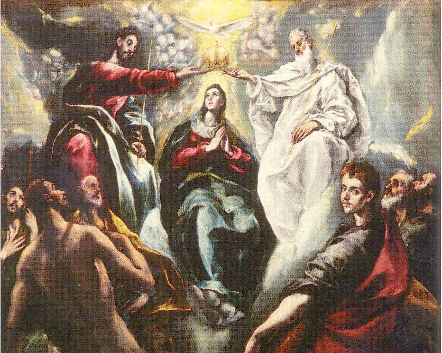 Krönung der Jungfrau Maria - El Greco