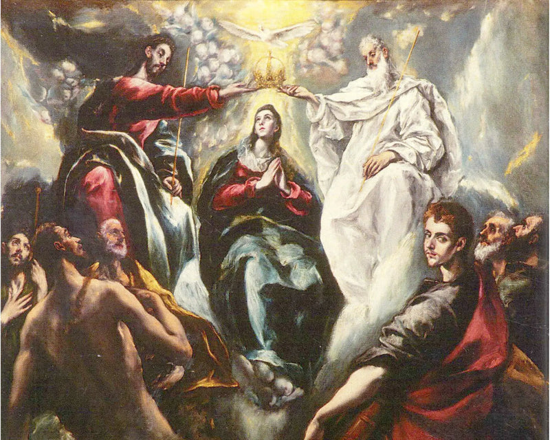 Krönung der Jungfrau Maria - El Greco