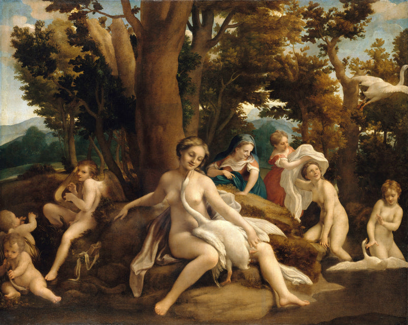 Léda et le cygne - Corrège