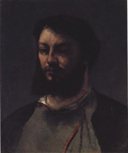 Selbstporträt - Gustave Courbet