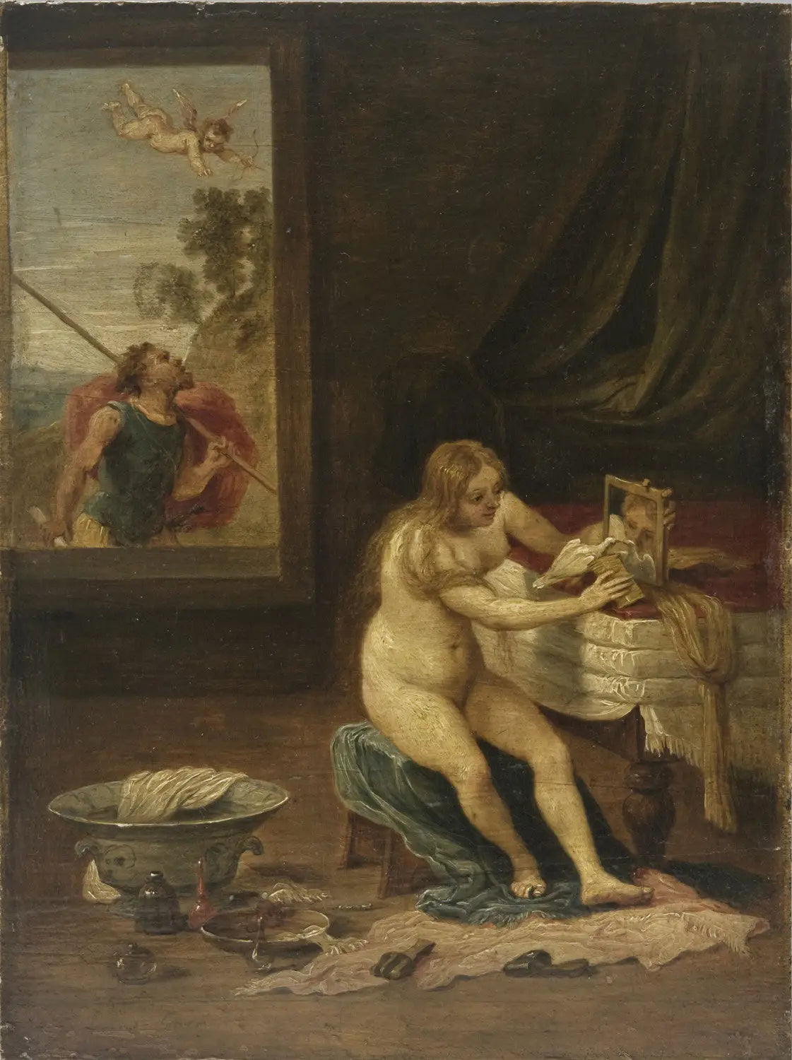 Toilettes de Vénus - David Teniers le Jeune - Alpha Reproduction