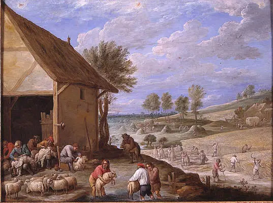Die vier Jahreszeiten (Sommer) - David Teniers der Jüngere