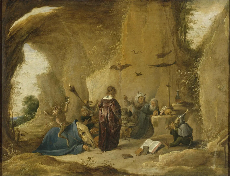 Versuchung des heiligen Antonius - David Teniers der Jüngere