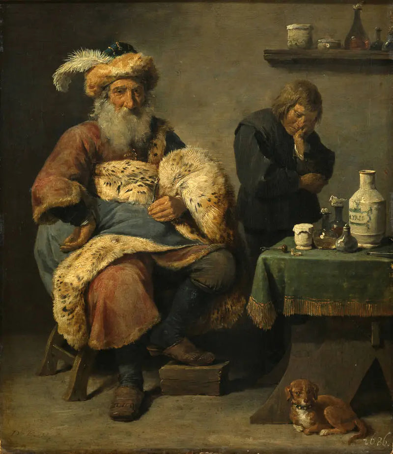 Der Zahnarzt - David Teniers der Jüngere