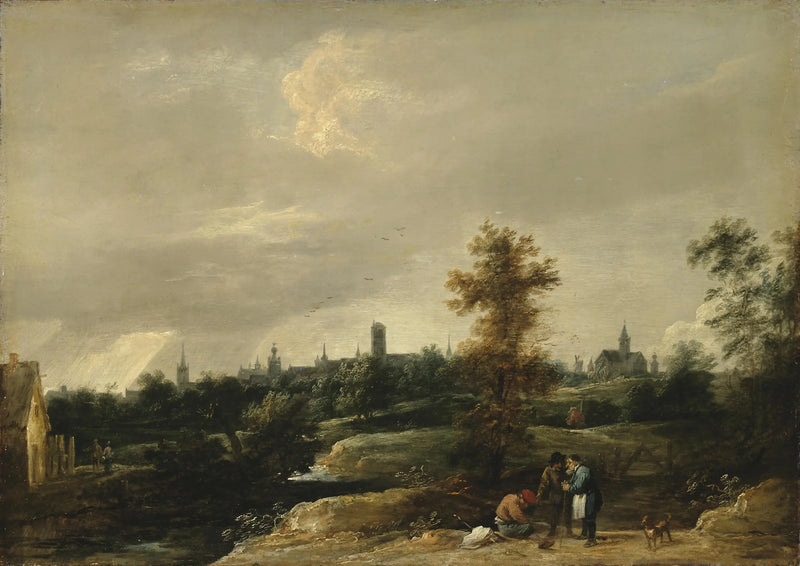 Blick auf die Umgebung von Brüssel - David Teniers der Jüngere