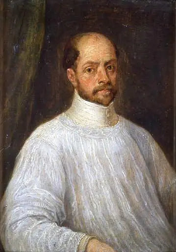 Portrait eines Kanonikers von Saint-Augustin - David Teniers der Jüngere