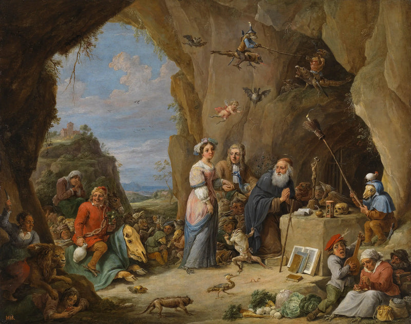 Die Versuchung des heiligen Antonius - David Teniers der Jüngere