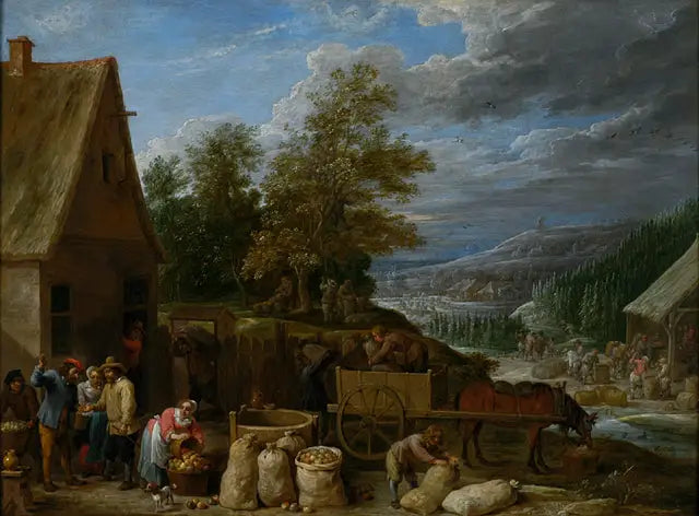 Die Vier Jahreszeiten (Herbst) - David Teniers der Jüngere