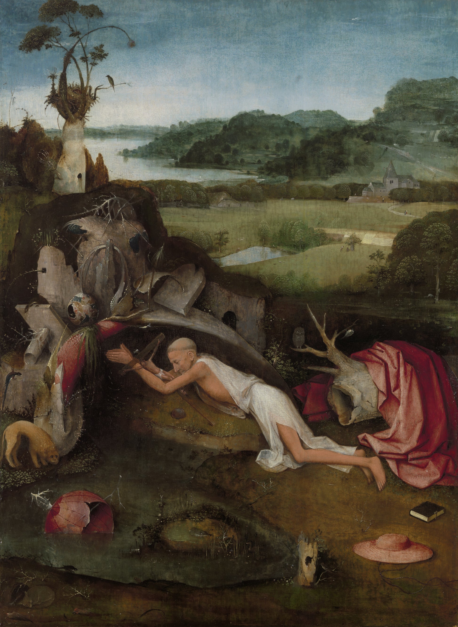 Heiliger Hieronymus im Gebet - Hieronymus Bosch