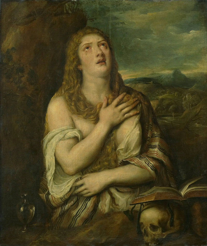 Maria Magdalena in Buße - Titian