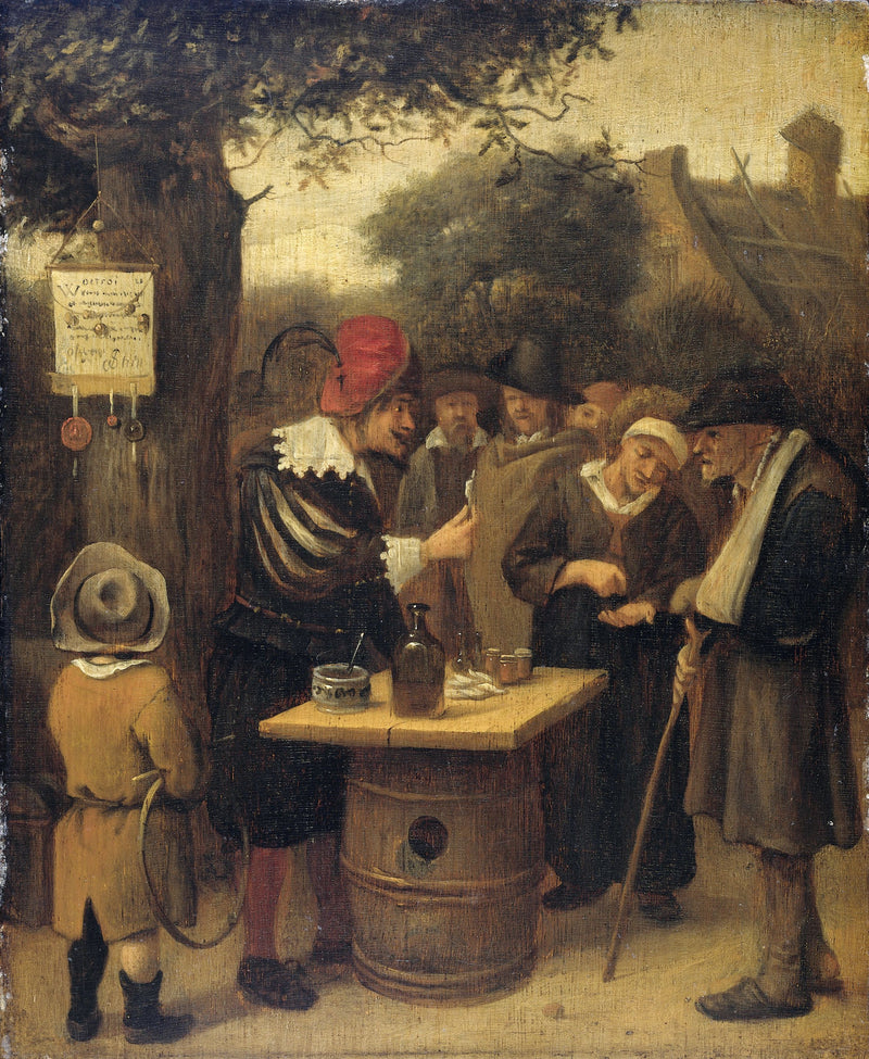 Le charlatan - Jan Steen