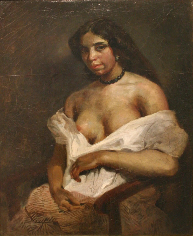 Aline die Mulattin - Eugène Delacroix