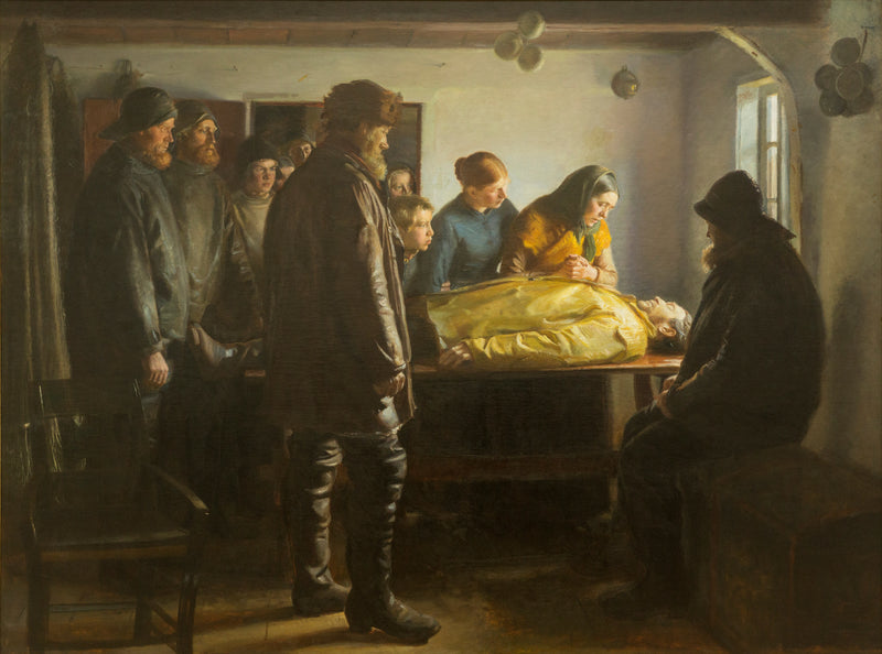 Der ertrunkene Sünder – Michael Peter Ancher
