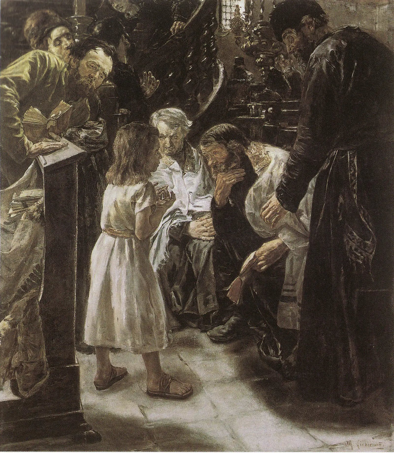 Jesus unter den Doktoren - Max Liebermann