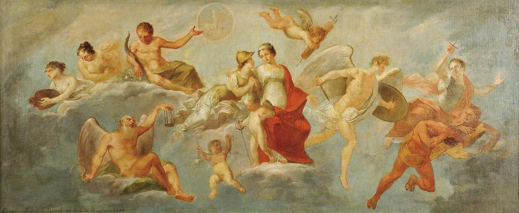 Les Dieux de l’Olympe, Domingos Sequeira, 1794