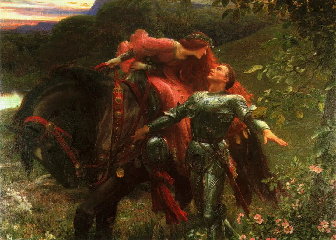 La Belle Dame sans Merci - Frank Bernard Dicksee - Alpha Reproduction