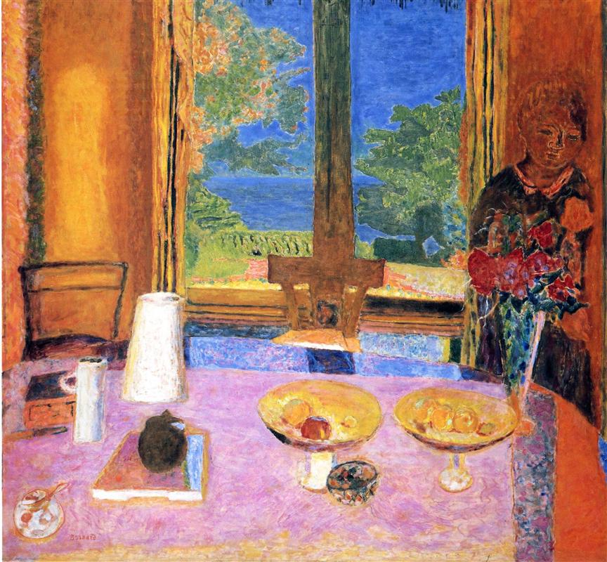 La Salle à manger sur le jardin - Pierre Bonnard