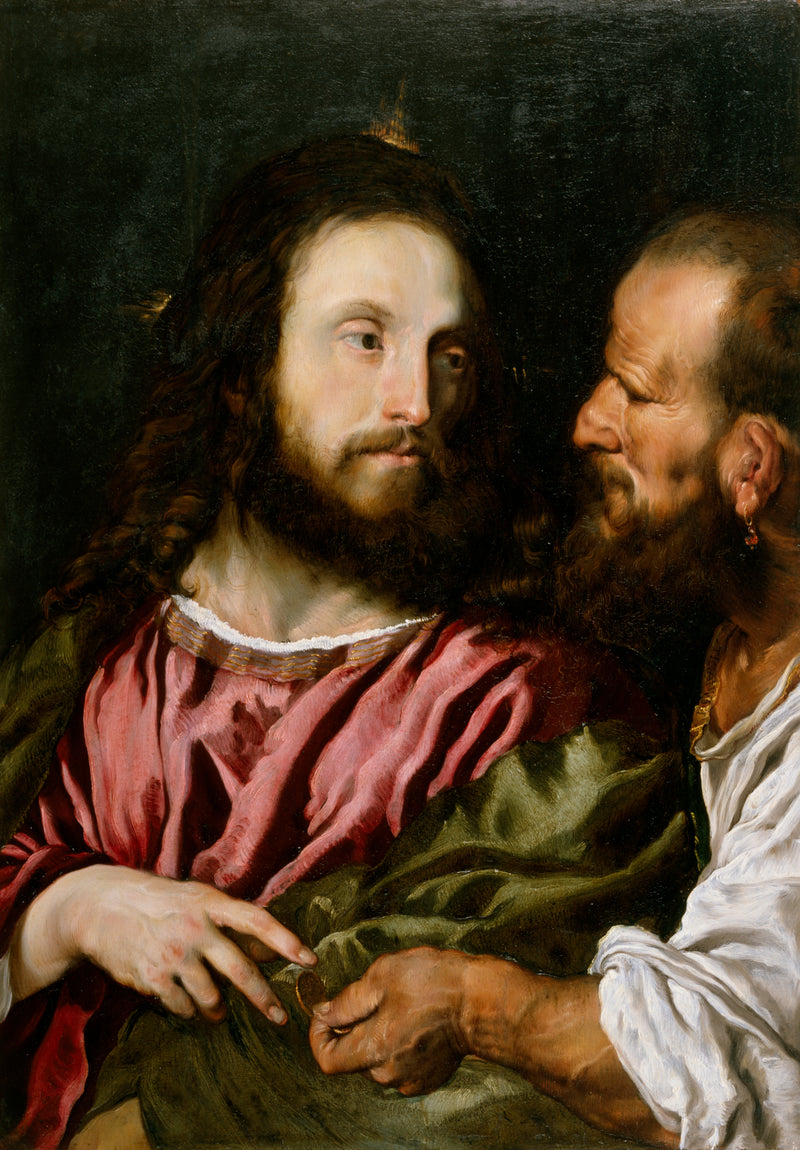 Le Christ et l'argent du tribut - Domenico Fetti