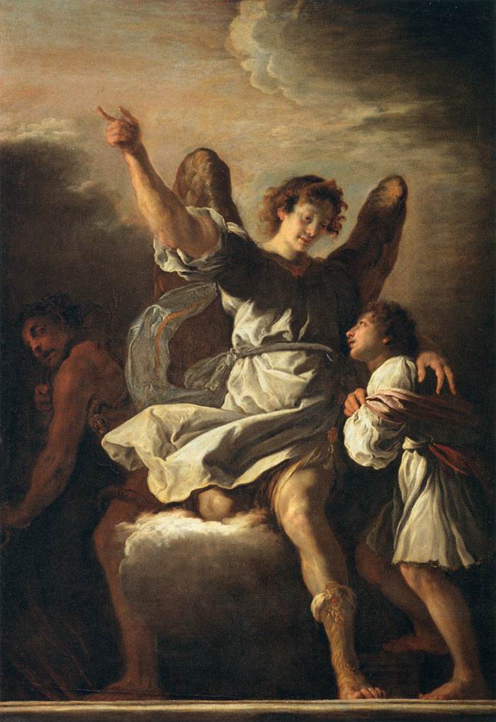 L'Ange gardien - Domenico Fetti image 1 tableau peint à l’huile sur toile