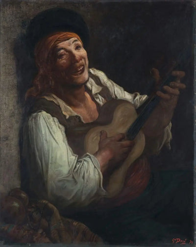 Guitariste - Gustave Doré - Alpha Reproduction