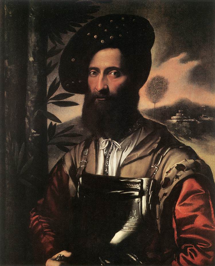 Portrait d'un guerrier - Dosso Dossi
