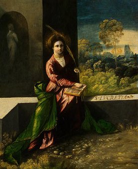 Sainte Lucrèce - Dosso Dossi