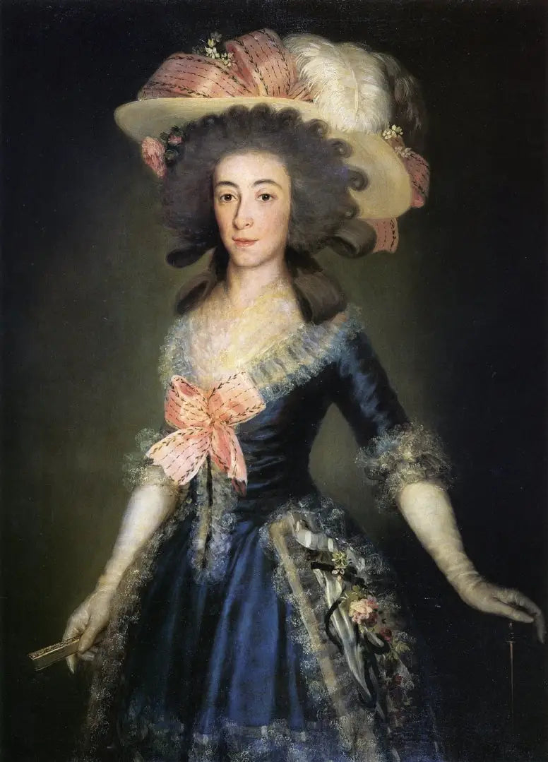 Porträt der Herzogin von Osuna - Francisco de Goya
