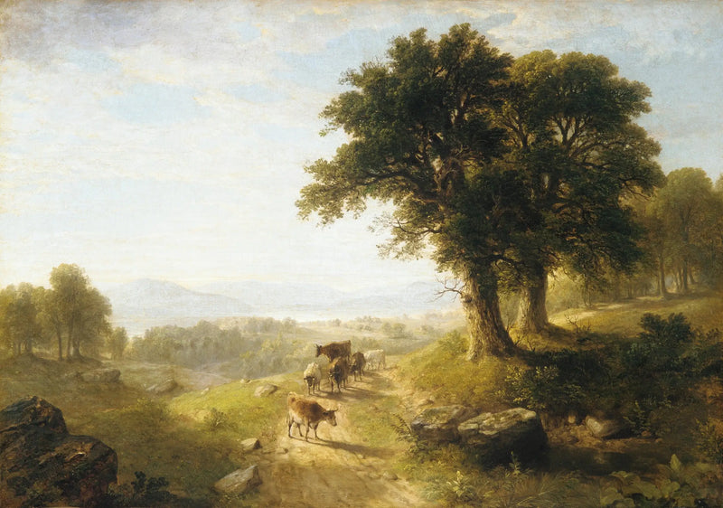 Flusslandschaft - Asher Brown Durand