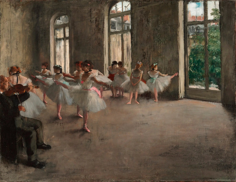 Die Wiederholung - Edgar Degas