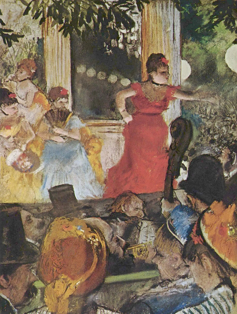 Das Café-Concert bei den Botschaftern - Edgar Degas