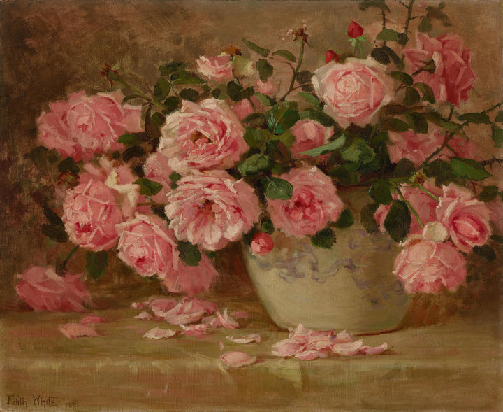 Weiße Rosen - Edith White