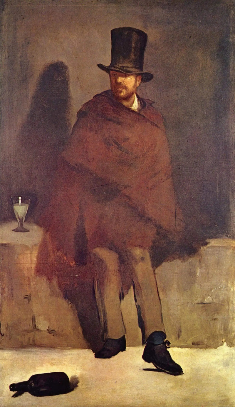 Der Absinthtrinker - Édouard Manet