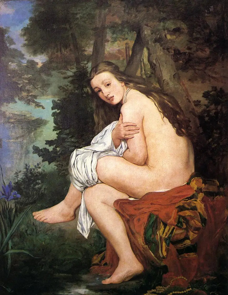 Die überraschte Nymphe - Édouard Manet