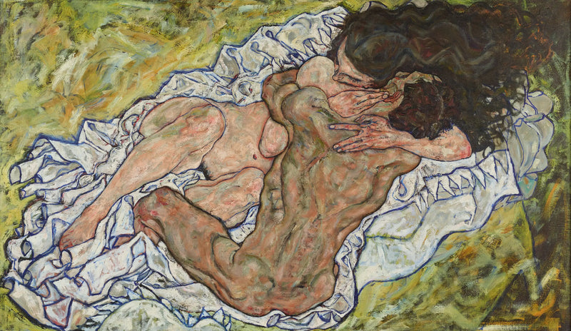 Die Umarmung - Egon Schiele