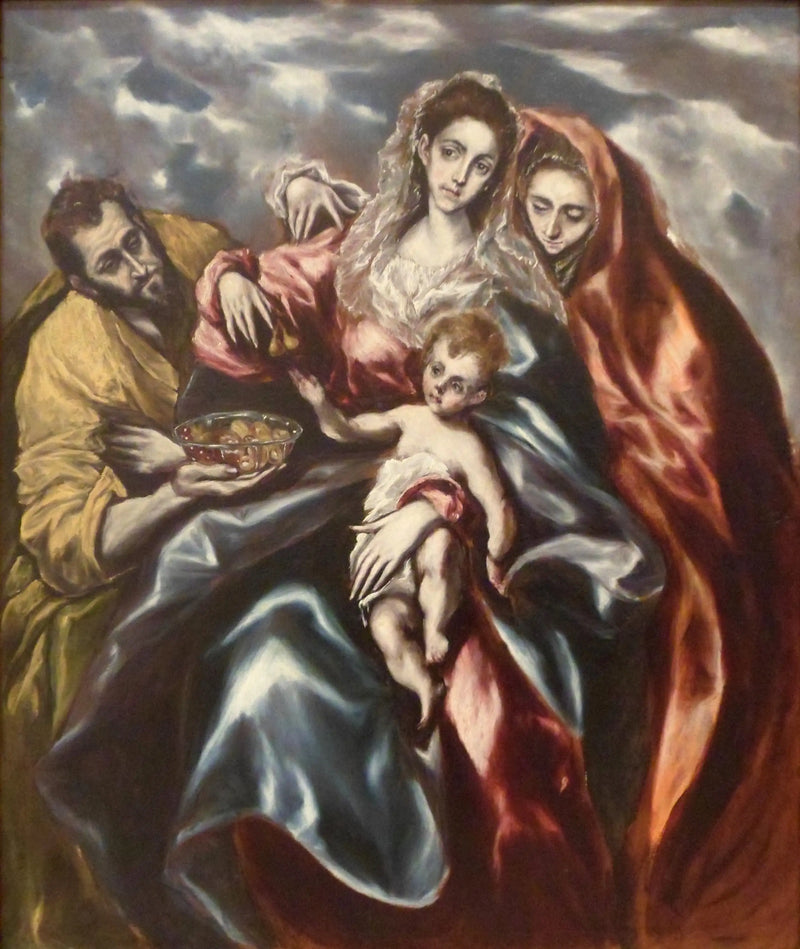 Die Heilige Familie mit Maria Magdalena - El Greco