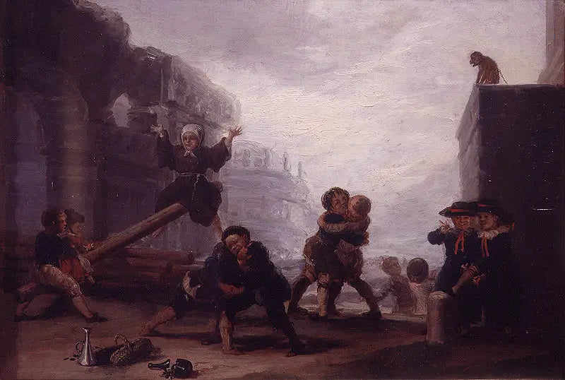 Die Wippe - Francisco de Goya