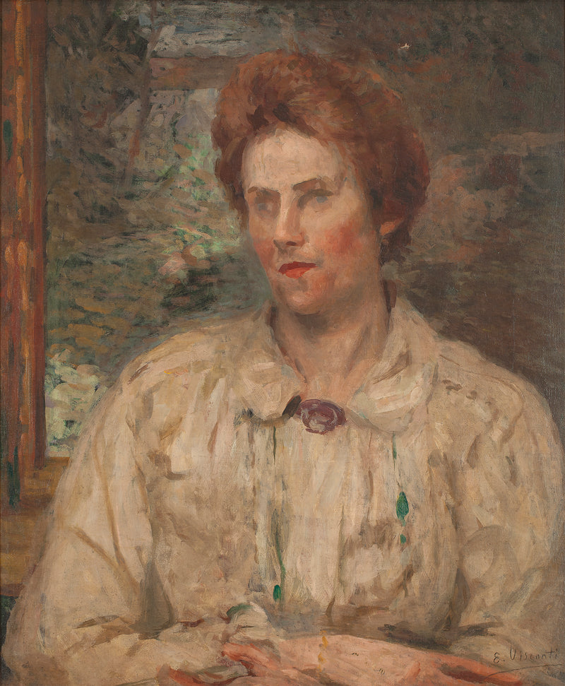 Portrait de Louise - Eliseu Visconti