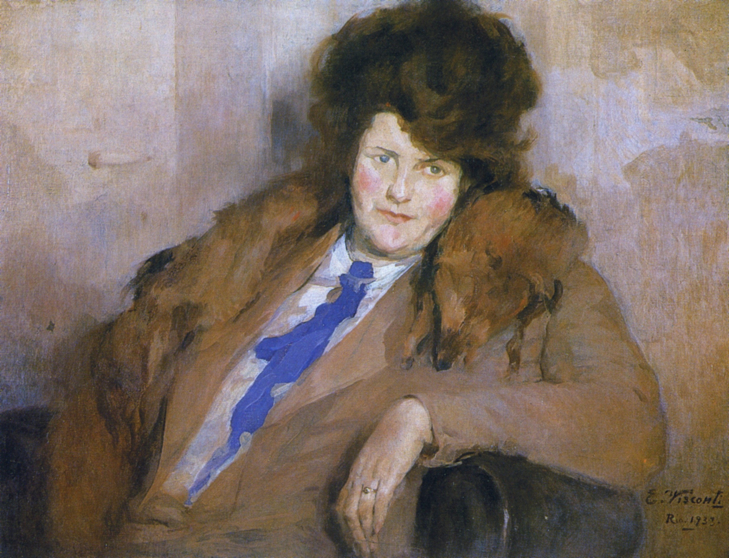 Minha filha Yvonne - Eliseu Visconti