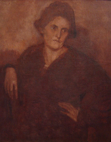 Minha accompagne Louise en sépia - Eliseu Visconti