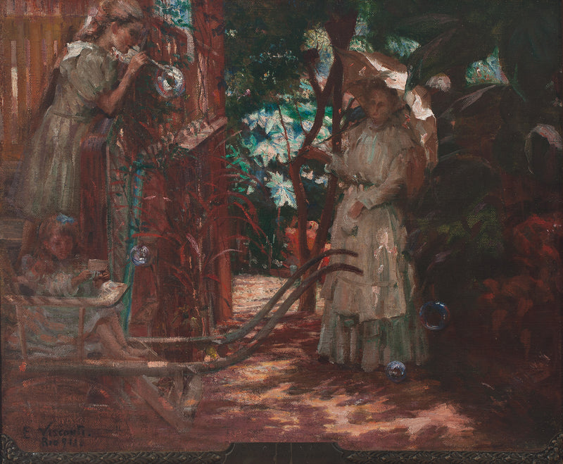 Bolhas de Sabão - Eliseu Visconti