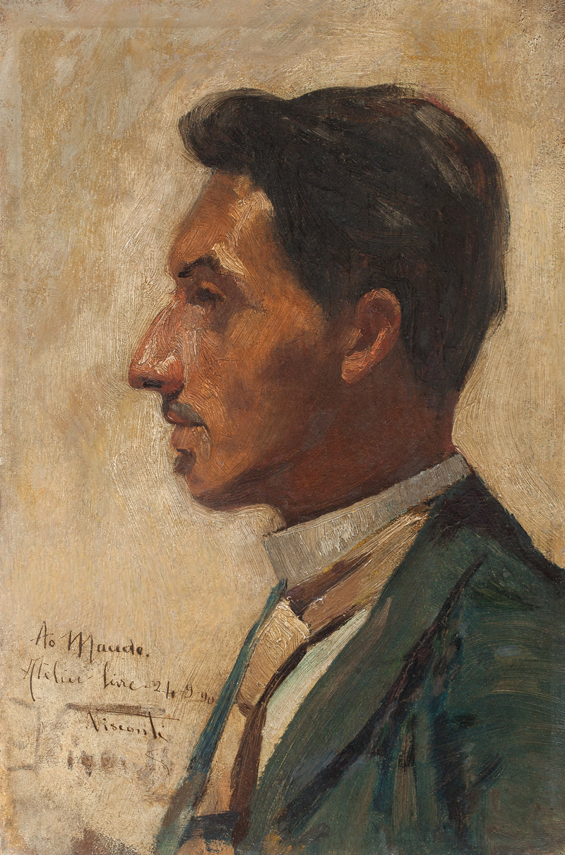 Portrait de Macedo - Eliseu Visconti