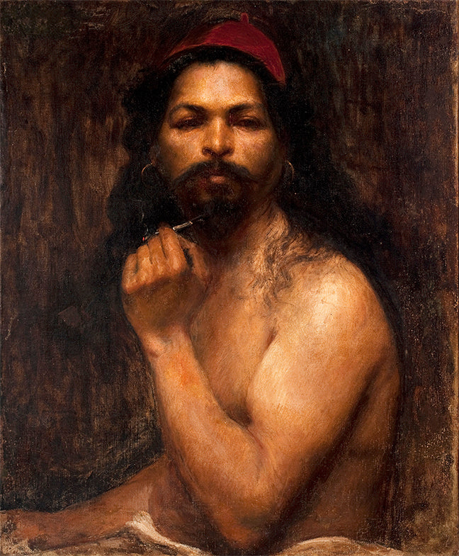 Homem com gorro vermelho - Eliseu Visconti