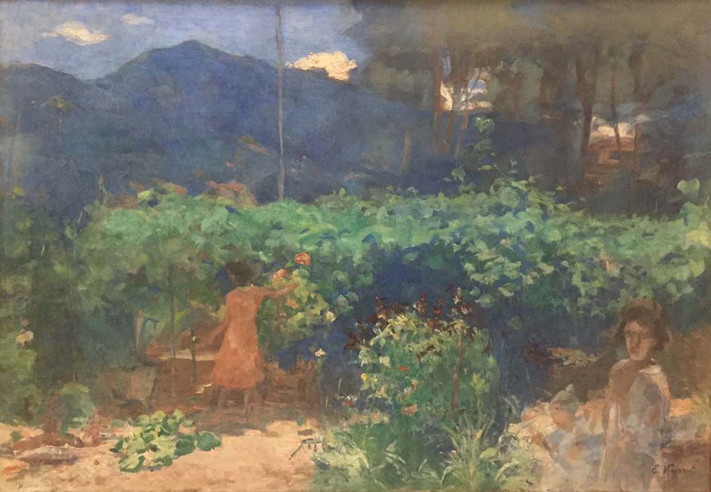 Latada de chuchu - Eliseu Visconti