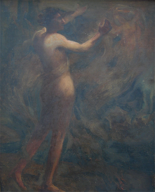 Figura mitológica - Eliseu Visconti